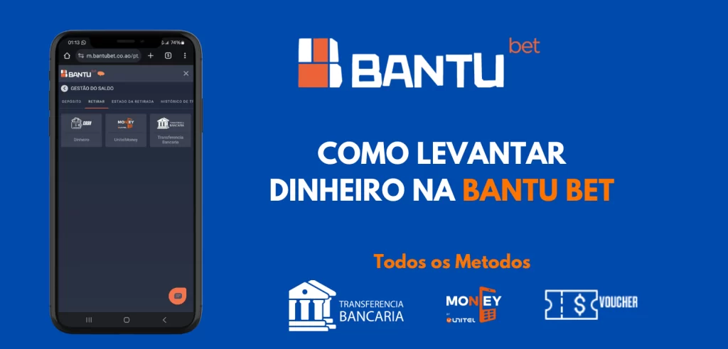 Como Levantar Dinheiro na Bantu bet